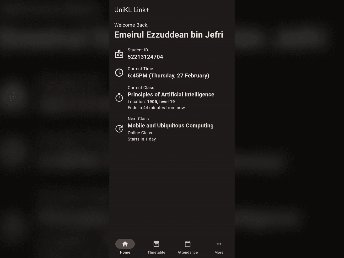 Project Showcase - UniKL Link+